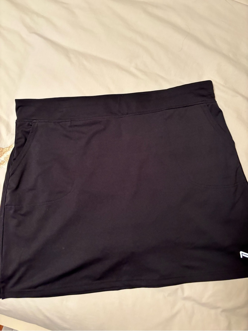 Nola Black A-Line Skort